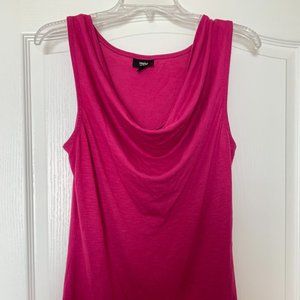 Slouch-neck tank top